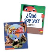 Books: "Animales del Mundo" and "¿Qué soy yo?"
