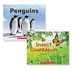 Books: "Penguins" and "Insect Countdown"