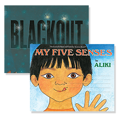 Books: "Blackout" and "My Five Senses"