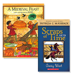 Books: "A Medieval Feast" and "Scraps of Time 1879"