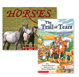 Books: "Horses" and "The Trail of Tears"