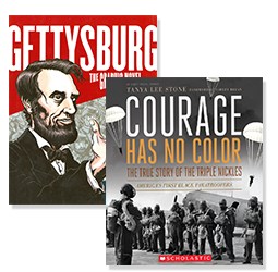 Books: "Gettysburg" and "Courage Has No Color"