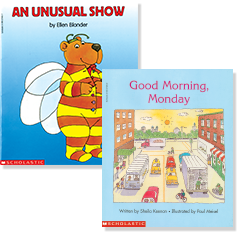 Books: "An Unusual Show" and "Good Morning, Monday"