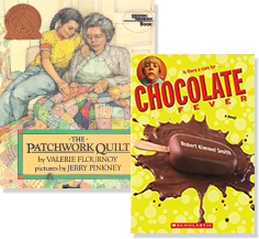 Books: "The Patchwork Quilt" and "Chocolate"