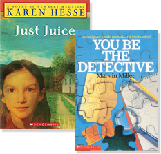 Books: "Just Juice" and "You Be the Detective"