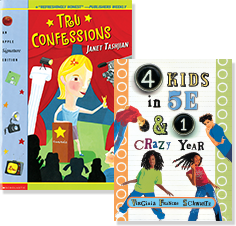 Books: "Tru Confessions" and "4 Kids in 5E & 1 Crazy Year"