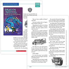 Example Sheets: "Secret of the Water Dragon (Dragon Masters)"