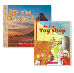 Books: "In the Desert" and "At the Toy Shop"
