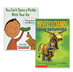 Books: "You Can't Taste a Pickle With Your Ear" and "Beverly Cleary"