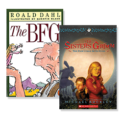 Books: "The BFG" and "The Sisters Grimm"