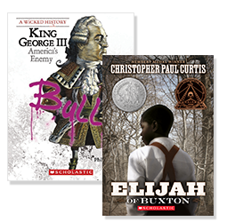 Books: "King George III" and "Elijah of Buxton"